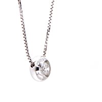  -  - Collar Crivelli Mujer PUNTO LUCE in Oro Diamante 0.41 Ct 014-CAST - 014-CAST